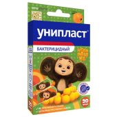 Унипласт лейкопластырь бактерицидный чебурашка №20