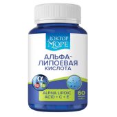 Доктор море альфа-липоевая кислота/С/Е капс. 700мг №60