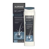 Алерана шампунь для мужчин против перхоти и выпадения 2в1 400мл