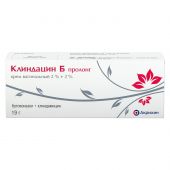 Клиндацин Б пролонг. крем ваг. 2%+2% 19г