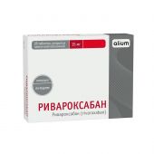 Ривароксабан таб.п/о плен. 15мг №28 №2