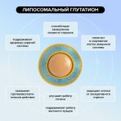 Будь Здоров! Липосомальный Глутатион 100мг капс. №60 №3