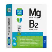 Будь Здоров! Магний цитрат форте 400мг стики №20