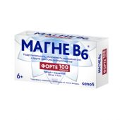 Магне-В6 форте таб.п/о плен. 100мг+10мг №100 №3