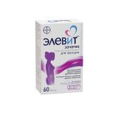 Элевит зачатие капс. 605мг №60 №3