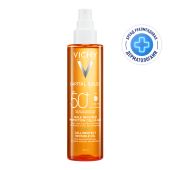 Виши Капитал Солей Масло солнцезащитное увлажняющее для лица и тела SPF 50 200мл