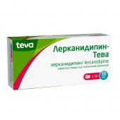 Лерканидипин-Тева таб.п/о плен. 10мг №56 №2