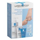 Ля Рош-Позе набор молочко лайт для сухой кожи 400мл+Толеран Сенситив увлажняющий крем 40мл+Липикар Лаван гель очищ. успок. для душа 100мл №2