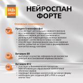 Будь Здоров! Нейроспан ФОРТЕ капс. №30 №5