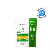 Виши Деркос Техник интенсивный шампунь-уход против перхоти для сух. волос рефил 390мл