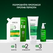 Виши Деркос Техник интенсивный шампунь-уход против перхоти для сух. волос рефил 390мл №4