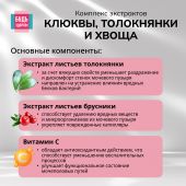 Будь Здоров! Комплекс экстрактов клюквы, толокнянки и хвоща саше №14 №6