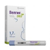 Велгия эко р-р для п/к введ. 1,7мг/доза шприц в автоинжекторе 0,75мл №4