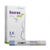 Велгия эко р-р для п/к введ. 2,4мг/доза шприц в автоинжекторе 0,75мл №4