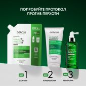 Виши Деркос Техник шампунь-уход для норм. и жирных волос интенсивный против перхоти DS рефил 390мл №8