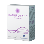 Папилокаре гель интимный канюля одноразовая 5мл №7