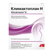 Климактоплан Н таб. д/расс. гомеопат. №60