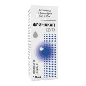 Фринакап Дуо капли глазные 8мг/мл+50мг/мл 10мл №4