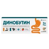 Динобутин гель для приема внутрь с ароматом клубники 8,9мг/г туба 30г+ложка дозир.№1