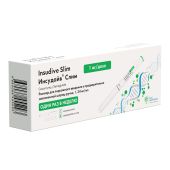 Инсудайв Слим р-р для п/к введ. 1мг/доза шприц-ручка 3мл №1/игла №4 №3