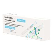 Инсудайв Слим р-р для п/к введ. 2,4мг/доза шприц-ручка 3мл №1/игла №4 №2