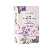 Аромабио набор мыло 290мл+крем для рук 75мл ароматные цветы Живерни