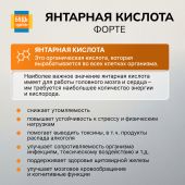 Будь Здоров! Янтарная кислота Форте капс. 400мг №30 №5