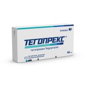 Тегопрекс таблетки, покрытые пленочной оболочкой 50 мг № 30 №2