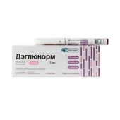 Дэглюнорм р-р для п/к введ. 0,25/0,5/1мг/доза 3мл №1 №2