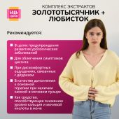 Будь Здоров! Комплекс экстрактов золототысячника/любистка/розмарина капсулы №60 №3