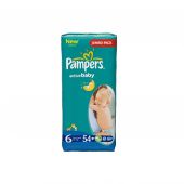 Памперс подгузники Актив Беби экстра ладж 15-22кг №54