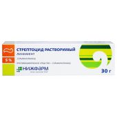 Стрептоцид линимент 5% 30г