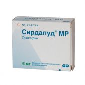 Сирдалуд МР капс. 6мг №30