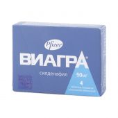 Виагра таб. п/о плён. 50мг №4 №2