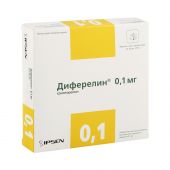Диферелин+р-ль пор. для приг.р-ра 0,1мг №7 №2