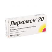 Леркамен 20 таб.п/о 20мг №28 №2