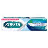Корега крем для фиксации зубн.протезов экстра сильный мята 40мл №2