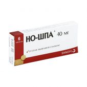 Но-шпа таб. 40мг №6