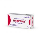 Плагрил таб.п/о плен. 75мг №30 №3