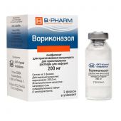 Вориконазол лиоф. д/конц. д/инф. 200мг 3400мг №1