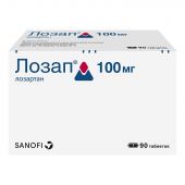 Лозап таб.п/о 100мг №90