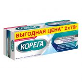 Корега крем для фиксации зубных протезов Нейтральный вкус Экстра Сильная Фиксация 70,0 N2 №2