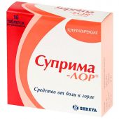 Суприма-ЛОР клубника таб. №12
