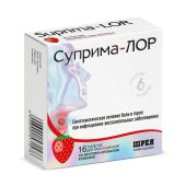 Суприма-ЛОР клубника таблетки №16