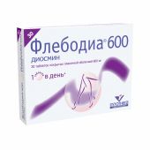 Флебодиа 600 таб.п/о плен. 600мг №30