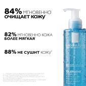 Ля Рош-Позе Розалиак Мицеллярный гель для очищения кожи лица и век, снятия макияжа 195мл №3