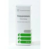 Кордиамин капли 25% 25мл