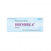 Нимика таб.раств. 50мг №20