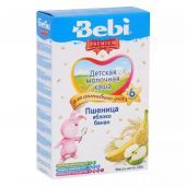 Беби каша молочная Премиум пшеница/яблоко/банан от 5мес. 250г 02107