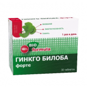 Гинкго билоба форте таб. №30